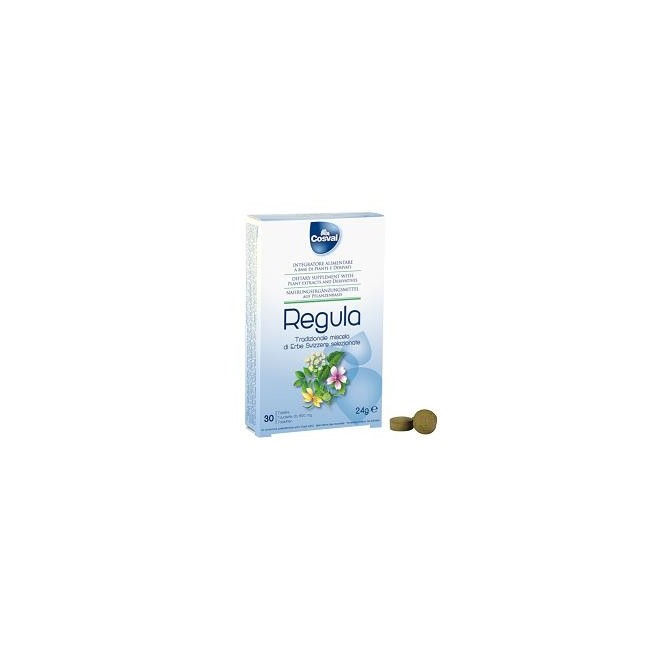 Regula Miscela Erbe Svizzere 30 Tavolette Da 800 Mg