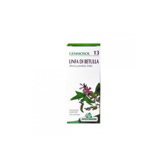 Gemmosol 13 Betulla Linfa 50ml Gemmosol 13 Betulla Linfa 50ml