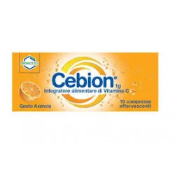 Cebion Effervescente Arancia 10 Compresse di vitamina c