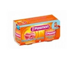 Plasmon Omogeneizzato Prosciutto Cotto 80x4