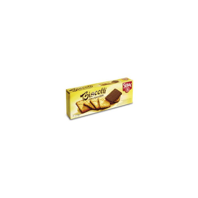 Schar Biscotti Al Cioccolato 150gr Schar Biscotti Al Cioccolato 150gr