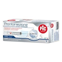Pic Siringhe Pronto Iniezione 5ml G23 10 Siringhe