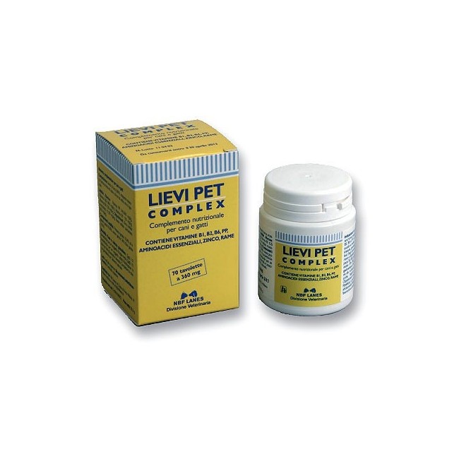 Lievi Pet Complex 70 Tavolette Lievi Pet Complex 70 Tavolette