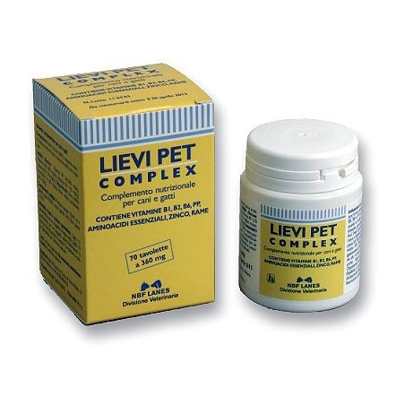 Lievi Pet Complex 70 Tavolette Lievi Pet Complex 70 Tavolette