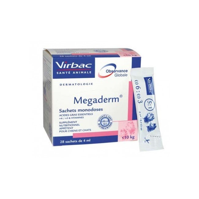 Megaderm Supplemento Cani/Gatti 4ml 32 Sacchetti
