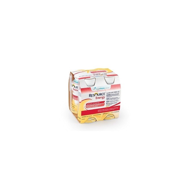 Resource Energy Vaniglia 4 Bottiglie 200 Ml Resource Energy Vaniglia 4 Bottiglie 200 Ml