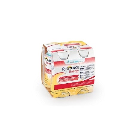 Resource Energy Vaniglia 4 Bottiglie 200 Ml Resource Energy Vaniglia 4 Bottiglie 200 Ml
