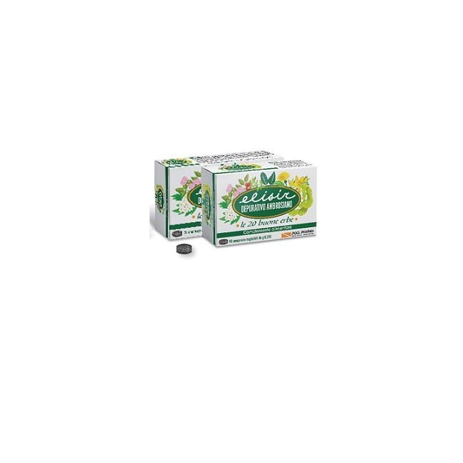 Elisir Depurativo Ambrosiano 80 Compresse 21,20 G Elisir Depurativo Ambrosiano 80 Compresse 21,20 G
