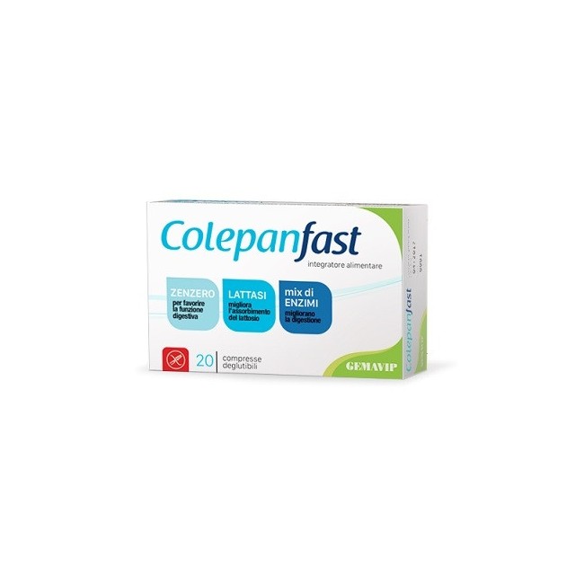 Colepanfast 20 Compresse 400 Mg