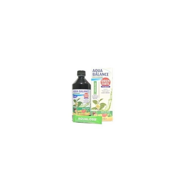 Aqua Balance Drenante Forte Te Verde + Aqualoss 500 Ml