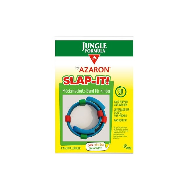 Jungle Formula Slap It Braccialetto Antizanzare Bambini Jungle Formula Slap It Braccialetto Antizanzare Bambini