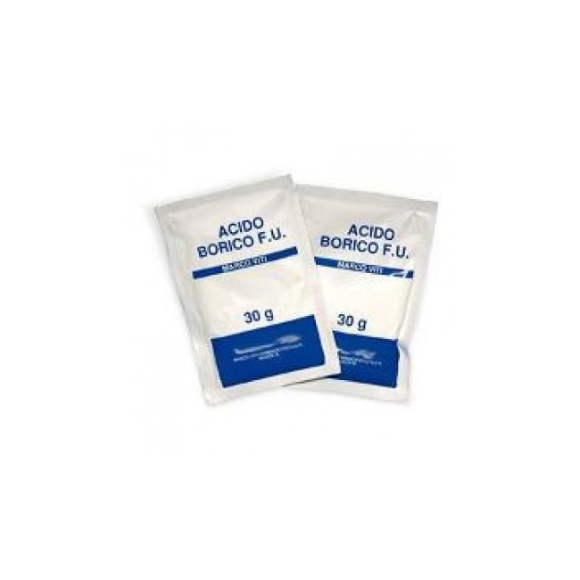 Acido Borico Polvere Fu 30g Acido Borico Polvere Fu 30g