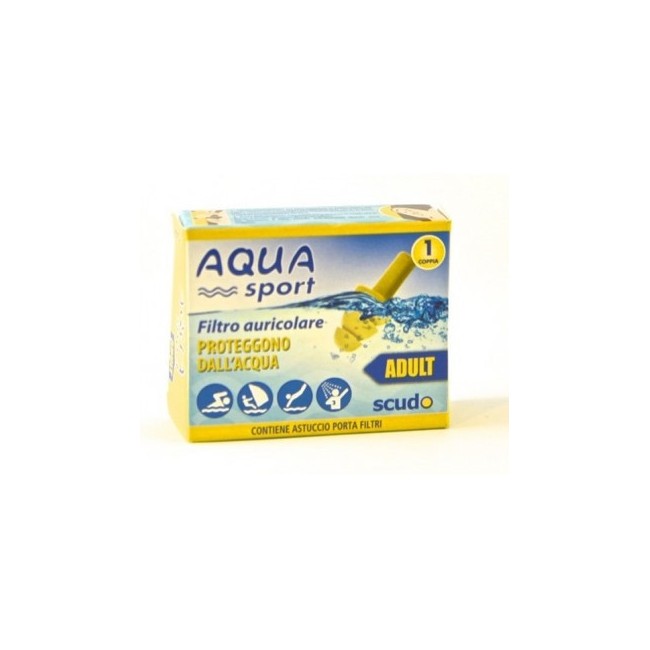 Aquasport Earplug Scudo Adulti tappi orecchie per acqua 2 Pezzi -  Para-Farmacia Bosciaclub