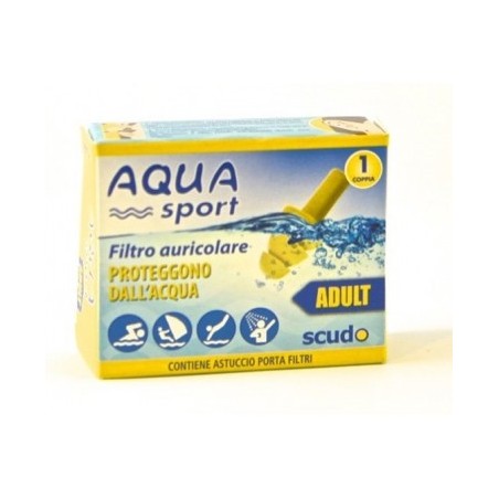 Aquasport Earplug Scudo Adulti 2 Pezzi