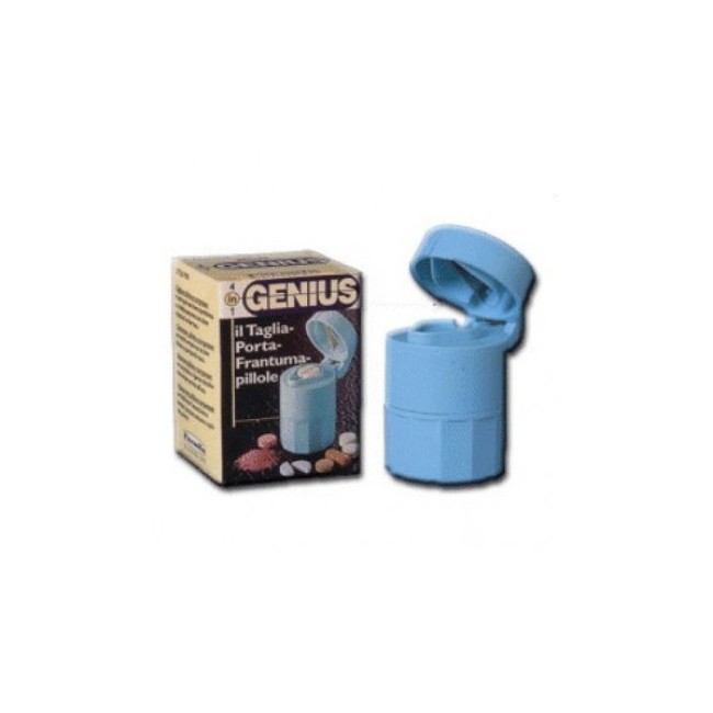 Genius Taglia Porta E Frantuma Pillole 1 Pezzo Genius Taglia Porta E Frantuma Pillole 1 Pezzo