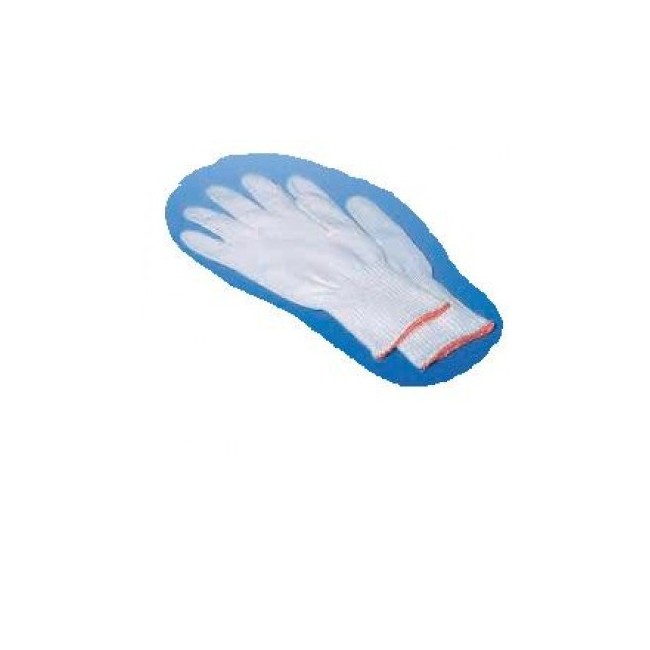 Guanto Cotone Bianco Con Busta