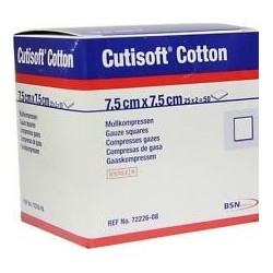 Garza Cutisoft 7,5x7,5cm 12 Garze