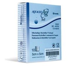 Aquacel Ag Medicazione 5x5cm 10 Pezzi