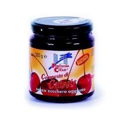 Composta Di Ciliegie Con Polpa Di Mela Bio 320 G
