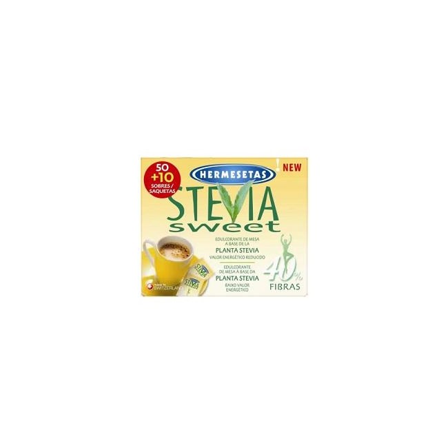 Hermesetas Stevia 50+10 Bustine Hermesetas Stevia 50+10 Bustine