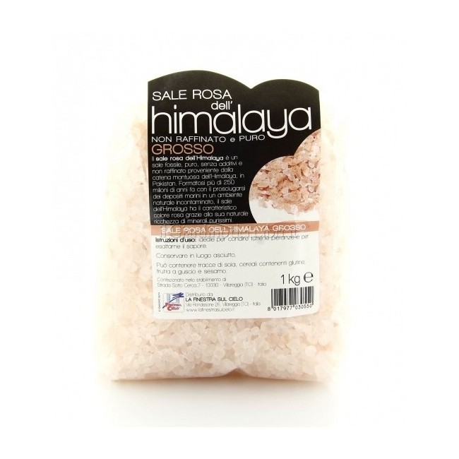 Sale Rosa Dell'himalaya Fino 1 Kg Sale Rosa Dell'himalaya Fino 1 Kg