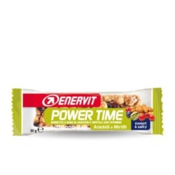 Enervit Power Time Outdoor Bar Arachidi E Mirtilli 30 G