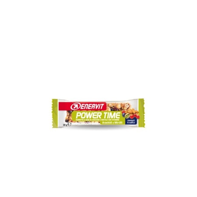 Enervit Power Time Outdoor Bar Arachidi E Mirtilli 30 G Enervit Power Time Outdoor Bar Arachidi E Mirtilli 30 G