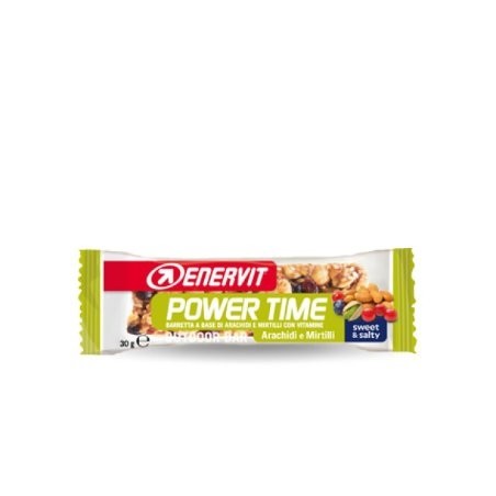 Enervit Power Time Outdoor Bar Arachidi E Mirtilli 30 G