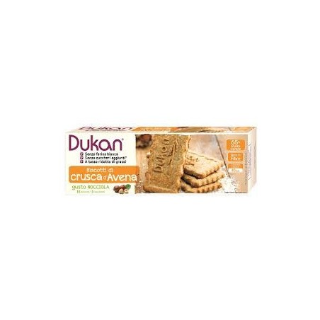 Dukan Biscotti Crusca Avena/Nocciola 225gr
