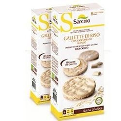 Gallette Riso Cioccolato Bianco 100 G