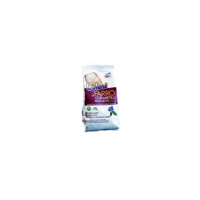 Fsc I Golosi Biscotti Di Farro E Mirtilli Bio 250 Gr Fsc I Golosi Biscotti Di Farro E Mirtilli Bio 250 Gr