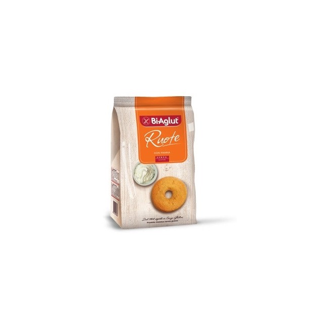Biaglut Biscotti Ruote 180g Biaglut Biscotti Ruote 180g