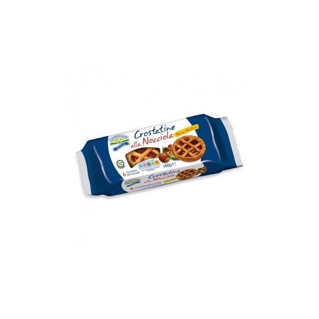 Happy Farm Crostatine Nocciola 180g Happy Farm Crostatine Nocciola 180g