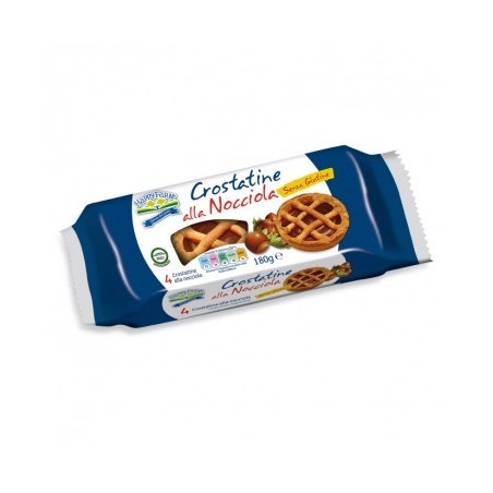 Happy Farm Crostatine Nocciola 180g Happy Farm Crostatine Nocciola 180g