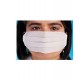 Farmacare mascherina bianca monouso con elastico 100 pezzi