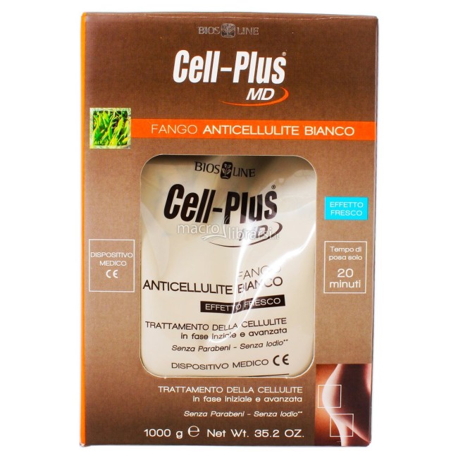 Cell Plus Md Fango Bianco Anticellulite 1kg