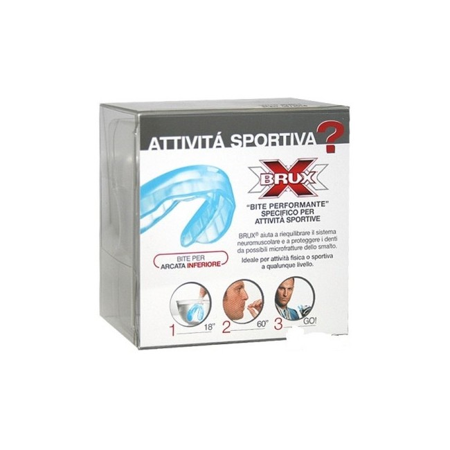 Dr Brux Bite Sport Inferiore Trasparente Dr Brux Bite Sport Inferiore Trasparente