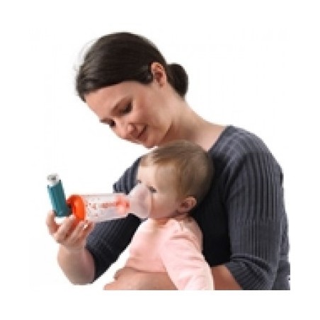 L'espace Infant Con Maschera Arancio