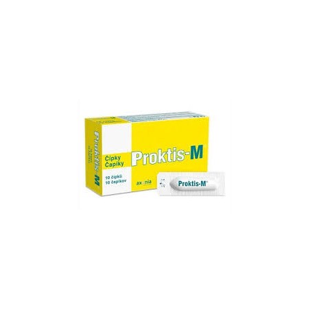Proktis-m Supposte 10 Pezzi 2g Proktis-m Supposte 10 Pezzi 2g