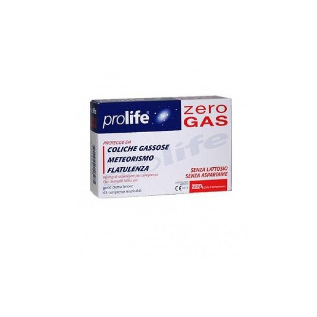Prolife Zero Gas 45 Compresse