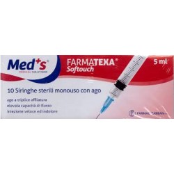 Siringhe Meds 5ml 10 Pezzi Sterili