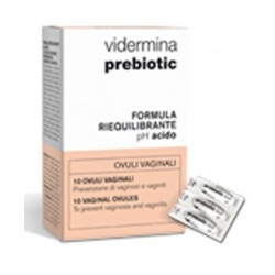 Vidermina Prebiotic Ovuli Vaginali 10 Pezzi