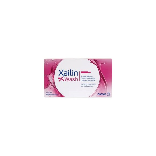 Xailin Wash Soluzione Sterile Oculare 20 Fiale