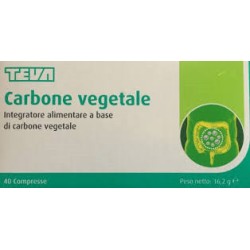Teva Carbone Vegetale 40 Compresse