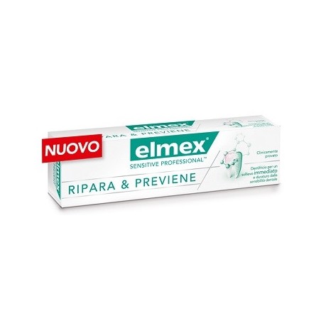 Dentifricio Elmex Sensitive Ripara & Previene 75 Ml
