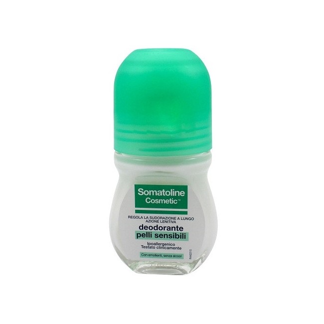 Somatoline Cosmetic Deodorante Roll On Pelli Sensibili 50 Ml Somatoline Cosmetic Deodorante Roll On Pelli Sensibili 50 Ml