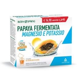 Body Spring Papaya Fermentata Magnesio Potassio 14 Bustine