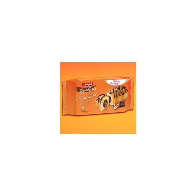 Biaglut Sfornagusto Plumcake Al Gianduia 4 X 45 G Biaglut Sfornagusto Plumcake Al Gianduia 4 X 45 G