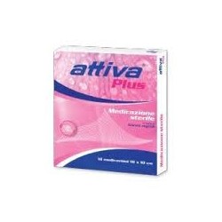 Attiva Plus 10x10 Cm Non Aderente 10 Medicazioni