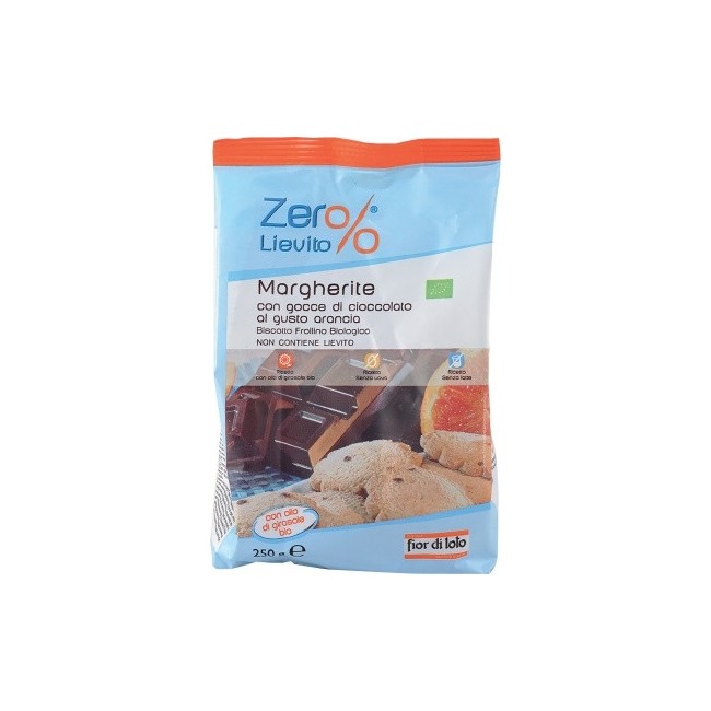 Fior Di Loto Biscotti Margherite Cioccolato Arancia 250g